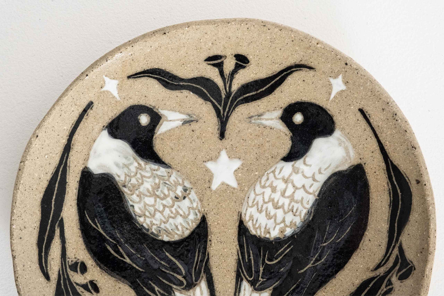 magpie marriage plate