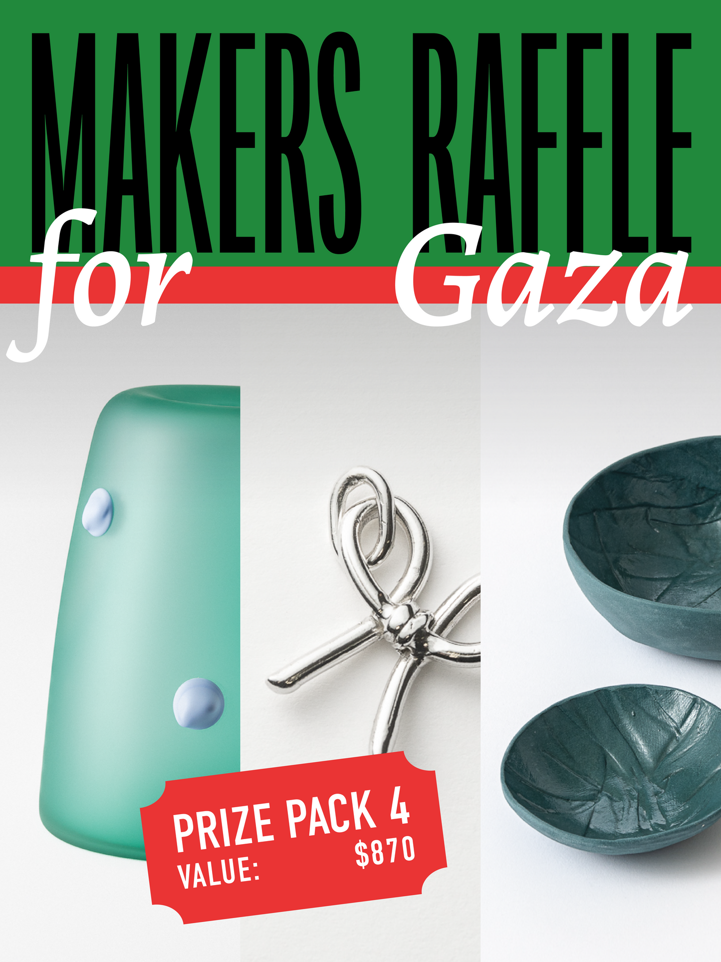 Makers for Gaza Raffle Ticket