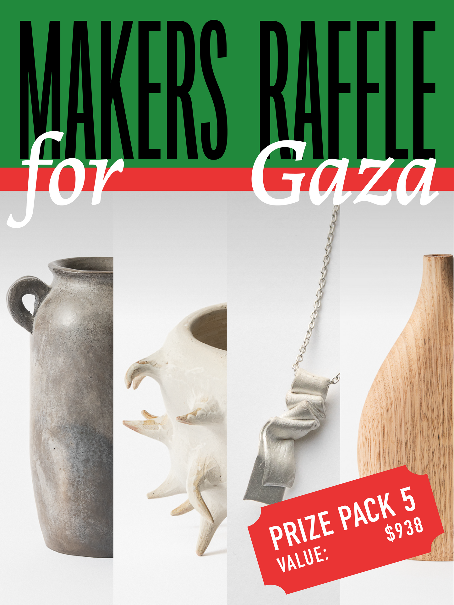 Makers for Gaza Raffle Ticket
