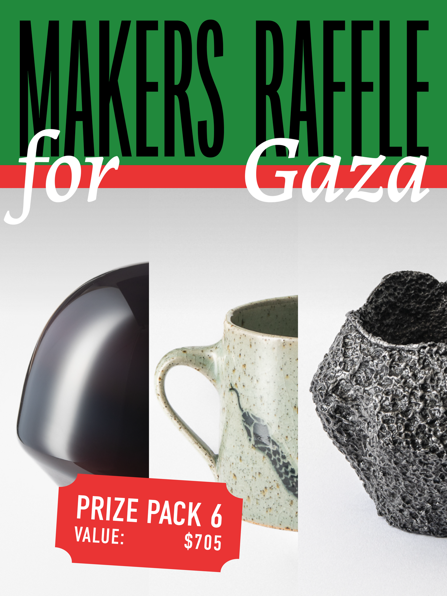 Makers for Gaza Raffle Ticket